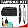 Tamrac 614 Pro System 14 Digital SLR Camera Bag (Black) + Accessory Kit for Canon Rebel T3, T3i, T1i, T2i, EOS 60D, 5D, 7D, Nikon D3000, D3100, D5000, D5100, D7000, D300s, Olympus Evolt E-5, E-30, E-620 & Sony Alpha A560, A580, A33, A35, A55