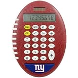 NFL New York Giants Pro-Grip Football Calculator
