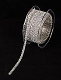 Arts Craft Single Line Diamond Ribbon, 3mm, Silver