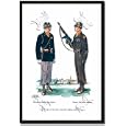 Framed Art Poster 20x30, United States Constabulary, 1950