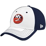 New Era New York Islanders White-Navy Blue Neo 39THIRTY Stretch Fit Hat