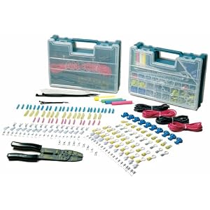 Ancor 220020 Marine Grade Electrical Twin Kit Electrical Repair Kit with Strip Crimp Tool (225-Piece) (225-Pack) by