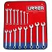 URREA P/N 1200FM - 15 PC Metric Combination Wrench Set
