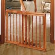 Home Décor Stair Gate - Dark Auburn
