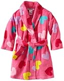 Komar Kids Girls 7-16 Multi Tossed Heart Robe