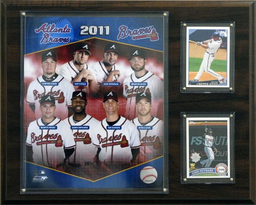 MLB Atlanta Braves 2011 Team Plaque