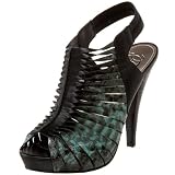 Fergie Women's Blast Sandal,Aqua/Black,7.5 M US