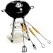 Pretend Play Toys: Kids Mini Toy BBQ Charcoal Barbeque Playset