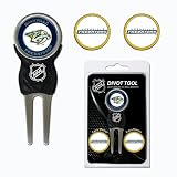 BSS - Nashville Predators NHL Divot Tool Pack w/Signature Tool