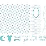 We R Memory Keepers Letterpress Printing Plate Set, Petite