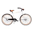 Huffy Karaoke AMP Men's Cruiser Bike with MP3 Speakers (26-Inch Wheels, White)