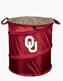 Oklahoma Sooners Collapsible Trash Can (Doubles as Cooler and Laundry Hamper) by Logo Chairs