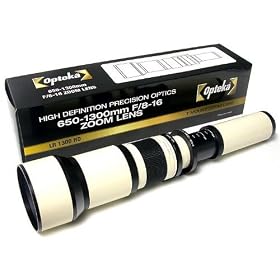 Amazon.com: Opteka 650-1300mm High Definition Telephoto Lens for Nikon SLR's: Electronics : slr electronics nikon telephoto