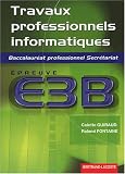 Travaux professionnels sur poste informatique Bac pro secrétariat