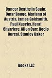 Cancer Deaths in Spain; Omar Bongo, Mariana of Austria, James Goldsmith, Paul Naschy, Henri Charrire, Allen Carr, Roco Drcal, Stanley Baker-