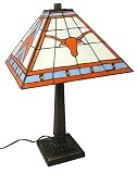 23" NCAA Texas Longhorns Mission Table Lamp