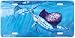 Sails Under the Kites - Sailfish Art Print - License Plate Tag By Don Ray From Airstrike