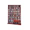 Solid Wood Veneer 1000-CD Rack