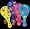 12 Wooden Neon Paddleball Games - Great Kids Game Party Favors For Birthday Or Luau Image #2 12 Wooden Neon Paddleball Games - Great Kids Game Party Favors For Birthday Or Luau Image #2