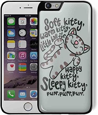 Big Bang Theory Meoww Warm Kitty, Soft Kitty for iPhone 6 Plus/6s Plus Black Case
