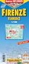 Florence City Streets with Pisa (Laminated Map by B&B)