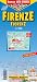 Book Florence City Streets with Pisa (Laminated Map by B&B)
