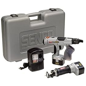 Senco DS162-14 Volt 14.4 Volt 1-Inch to 1-5/8-Inch 4,000RPM DuraSpin Drywall Screwdriver / Cutout Saw Combo