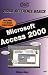 Access 2000 Visual Reference Basics (Visual Reference Office 2000)