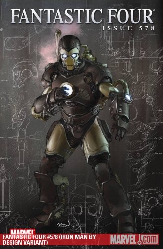 Fantastic Four #578 Iron Man Variant Cover