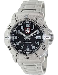 Luminox Womens 7252 Quartz Stainless Steel Black Dial Watch