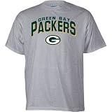 Reebok Green Bay Packers Ash Goal Line T-shirt