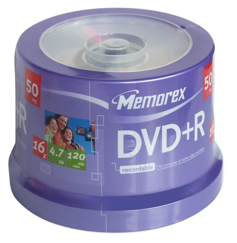 Childrens Toyshop  Computer : Memorex DVD+R 4.7GB (16X Speed) x 50 Discs on Spindle