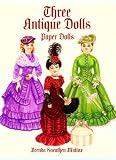 Three Antique Paper Dolls