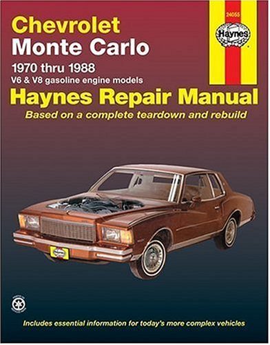 Haynes Chevrolet Monte Carlo  1970 1988