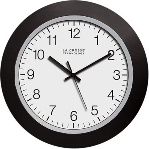 La Crosse Technology WT-3102B 10-Inch Atomic Analog Clock