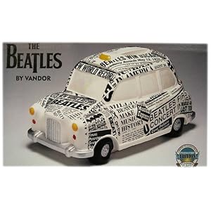 Collectors Edition The Beatles Cookie Jar : Newspaper Taxi by Vandor