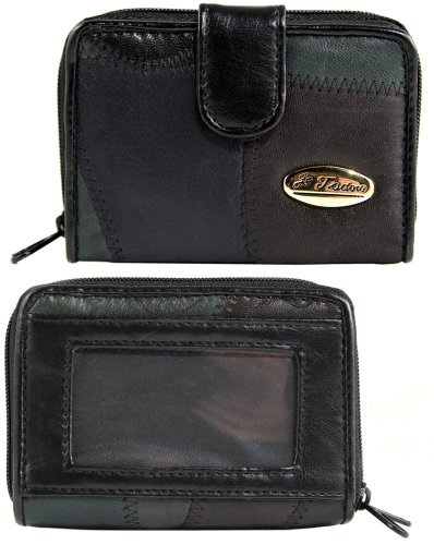LADIES LEATHER PATCHWORK PURSE