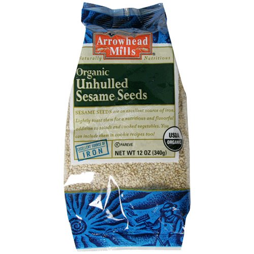 Arrowhead Mills Sesame Seeds, 12-Ounce Unit (Pack of 6)