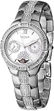 BULOVA Watches:Wittnauer Watches-Wittnauer Ladie's Krystal, Moon Phase Mother of Pearl Dial Women's Watch