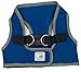 SimplyWag Dog Body Harness (Cobalt Blue w Reflective Trim, Small)