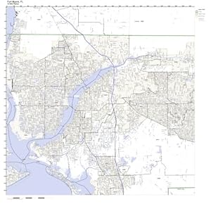 Amazon.com: Fort Myers, FL ZIP Code Map Not Laminated: Home & Kitchen