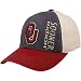 NCAA Top of the World Oklahoma Sooners Crimson-Charcoal-Cream Recruit One-Fit Hat