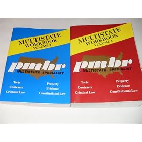 Kaplan PMBR Multistate Bar Review copyright 2006 Volumes #1&2, books contain Substantive & Capsule Summary Outlines. Explains why answers are correct/incorrect, (B) is the best choice. "OUTLINES". 2000 + Multiple choice questions with explanations. MBE 2007/2008
