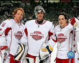 Brian Campbell , Ryan Miller, Daniel Briere - '07 NHL A.S.G. 20 x 16 Licensed Photo - Poster -- Framing Options Available