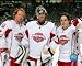 Brian Campbell , Ryan Miller, Daniel Briere - '07 NHL A.S.G. 20 x 16 Licensed Photo - Poster -- Framing Options Available Image