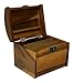 Mountain Woods Brown Acacia Hardwood Recipe Box - 7.5''