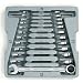 GearWrench 9412 12 Piece Metric Ratcheting Wrench Set