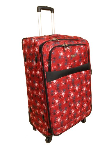 Verage Trolley Lily Beach, rot gebl&uuml;mt, 71 x 47 x 28 cm, 99 Liter, V903502071 Preisvergleich