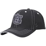 Zephyr Auburn Tigers Charcoal Mystic Fitted Hat