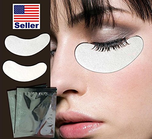 Eyelash Pad Gel Patch Lint Free Lashes Extension Eye Mask Tool